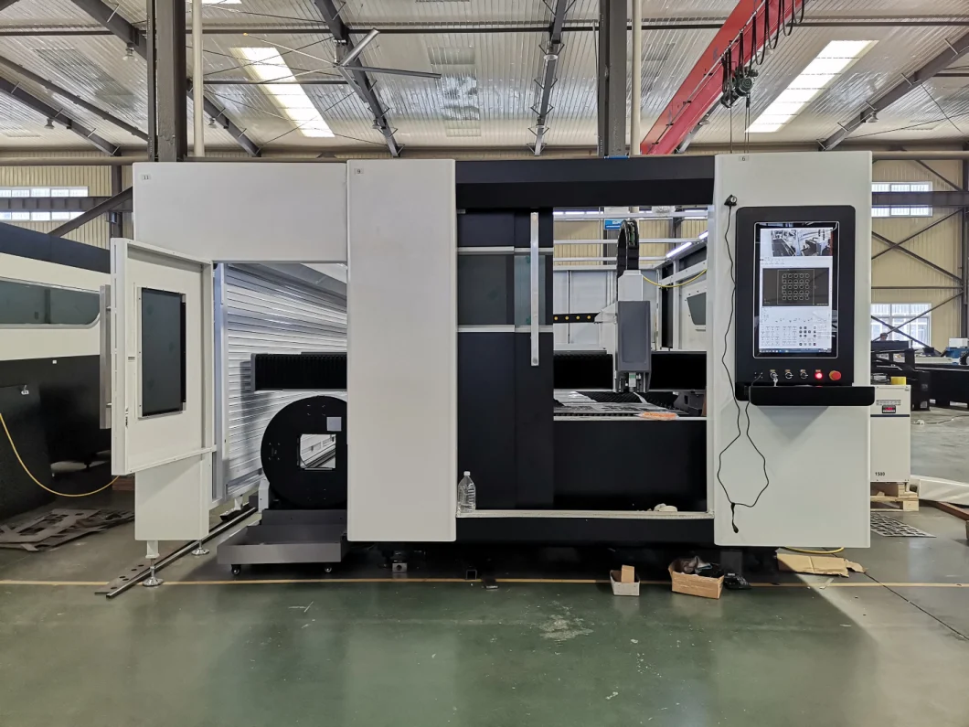 6kw 8kw 10kw 12kw Ipg Raycus Max Fiber Laser Cutter Full Cover High Power CNC Metal Fiber Laser Cutting Machine for Aerospace Industry