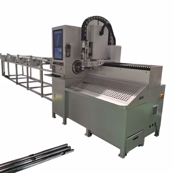 Br1000W Станок для резки труб с волоконным лазером CO2, 3D-лазерный станок для резки