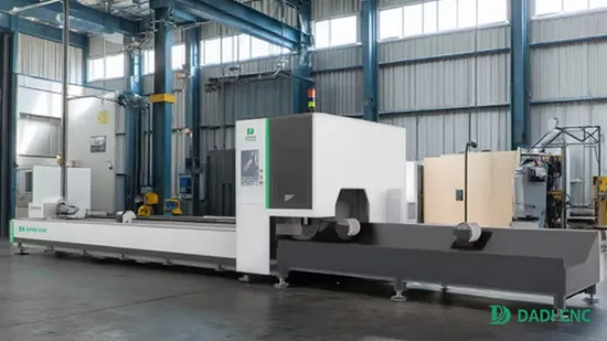 Китайский производитель продукции, 1,5 кВт, 2 кВт, высокоскоростной станок для лазерной резки из нержавеющей стали из углеродистой круглой, квадратной и прямоугольной трубы для оборудования