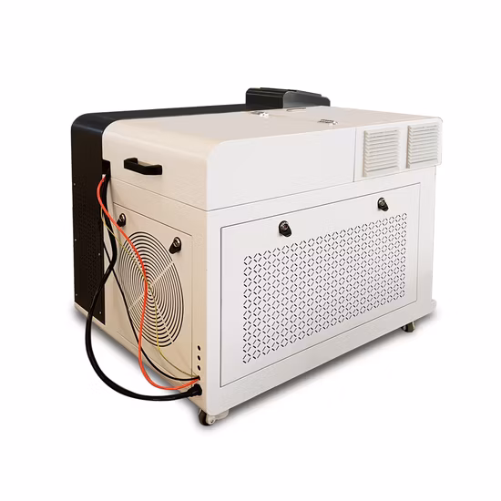 Ручной волоконный лазер для сварки и резки мощностью 1 кВт, 1,5 кВт, 2 кВт.